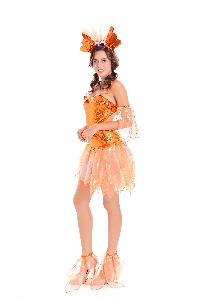 F1814 Fancy Gold Fish Costume Adult